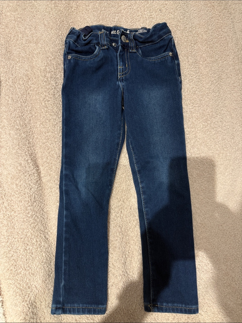 Dark Blue Kid’s Stretch Jeans